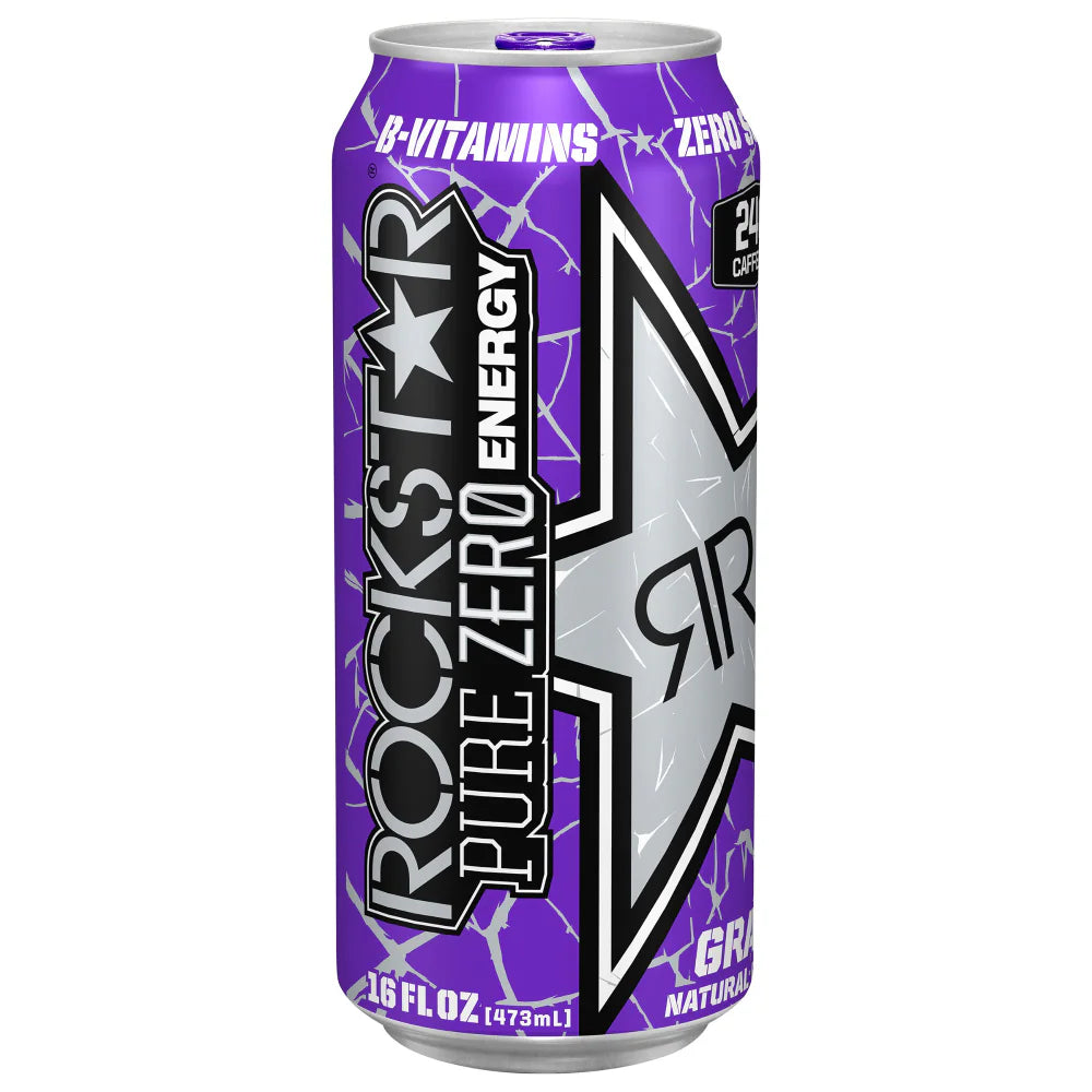 Rockstar Energy Pure Zero Grape