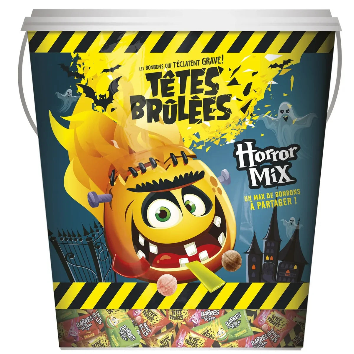 Seau Horror Mix Têtes Brûlées – 485g