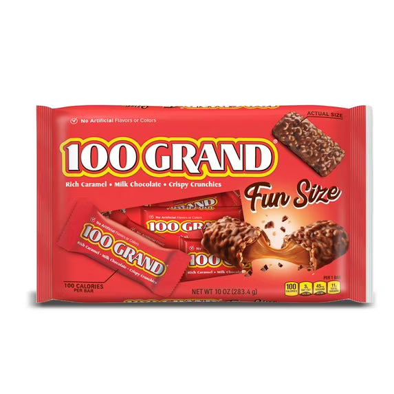 100 Grand Crispy Milk Chocolate with Caramel