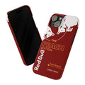 Coque iPhone Red Bull édition pêche