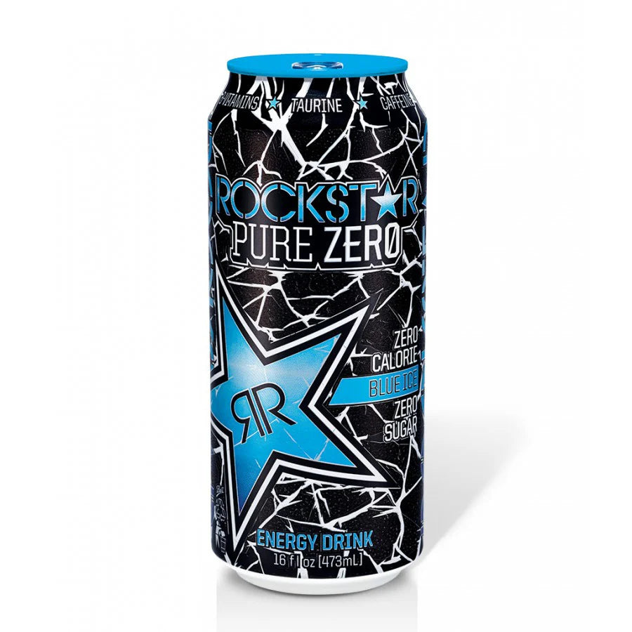 Rockstar Energy Pure Zero Blue Ice