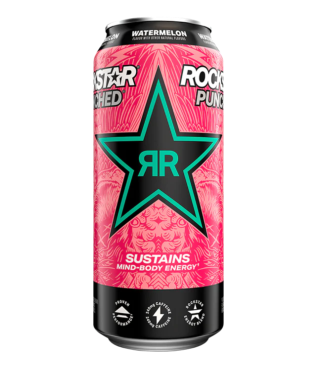 Rockstar Energy Punched Watermelon