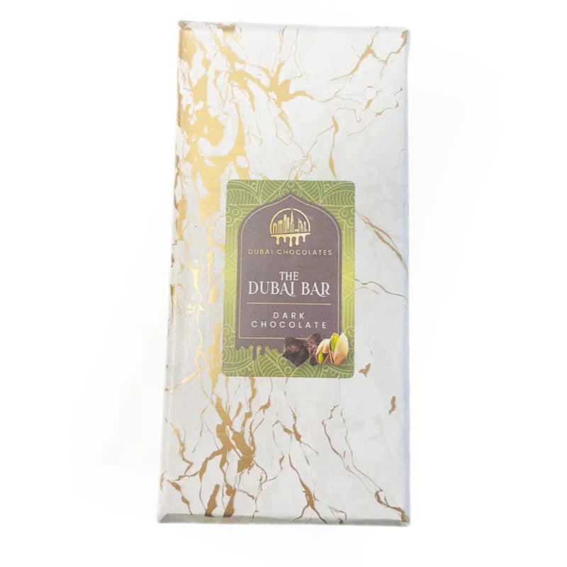 Tablette de chocolat noir premium Dubai Pure Chocolate 220g