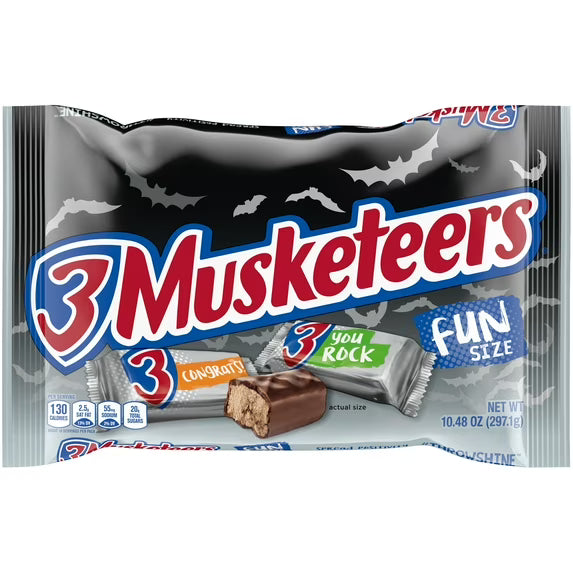 3 Musketeers Spooky Fun Size Halloween