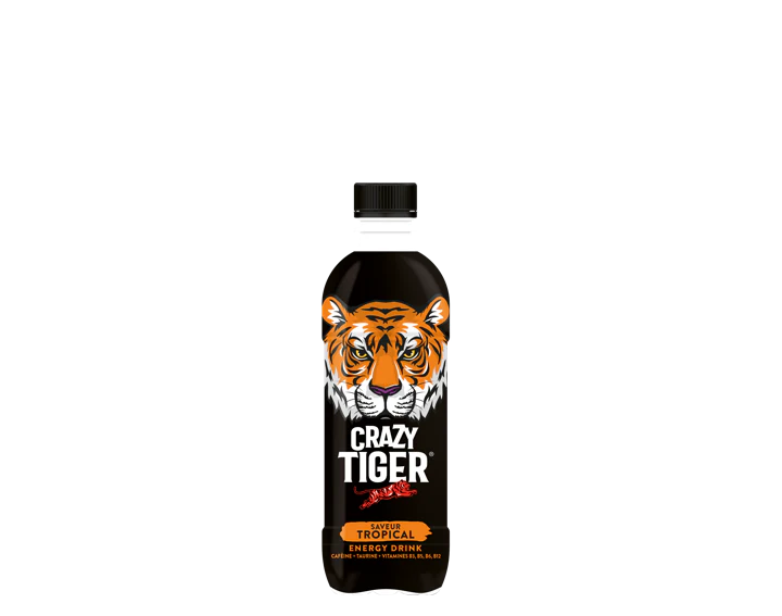 Crazy Tiger – Saveur Tropical - 50cl