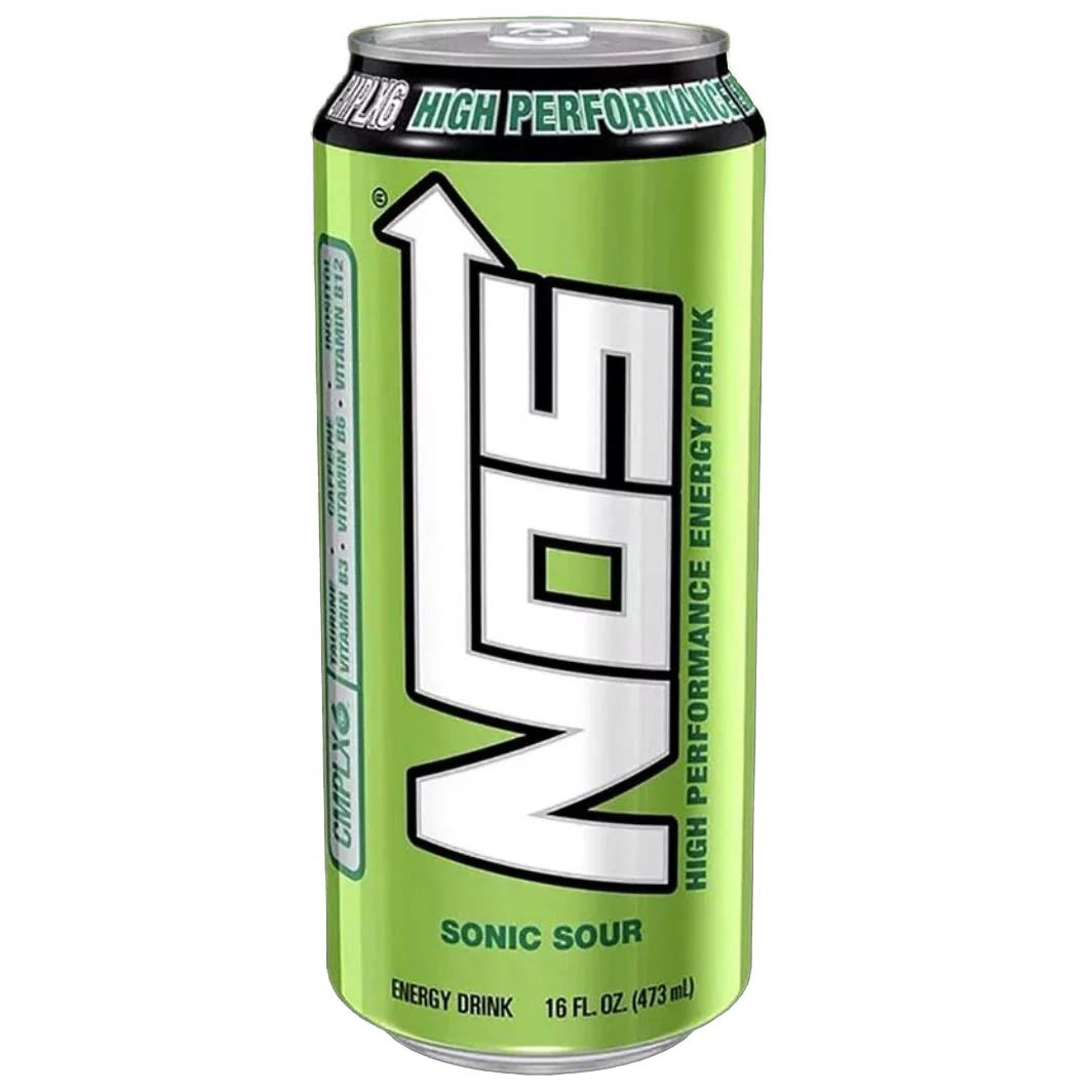 NOS Energy Drink Sonic Sour