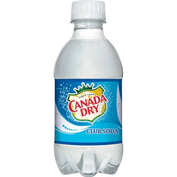 Canada Dry Club Soda Mini Bottle