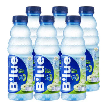 B'lue Water Based Drinks Pear-6X500ml.