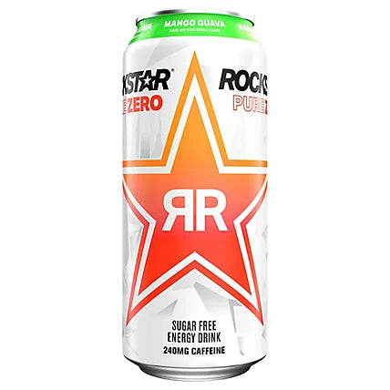 Rockstar Energy Pure Zero Mango Guava