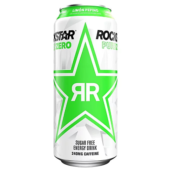 Rockstar Energy Pure Zero Cucumber Lime