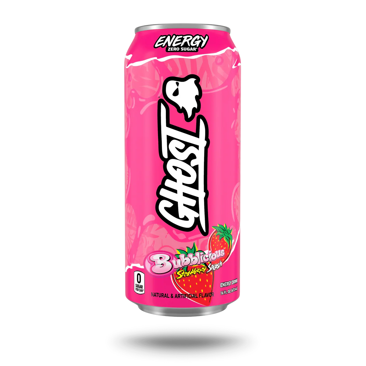 Ghost Energy X Bubblicious Strawberry Splash