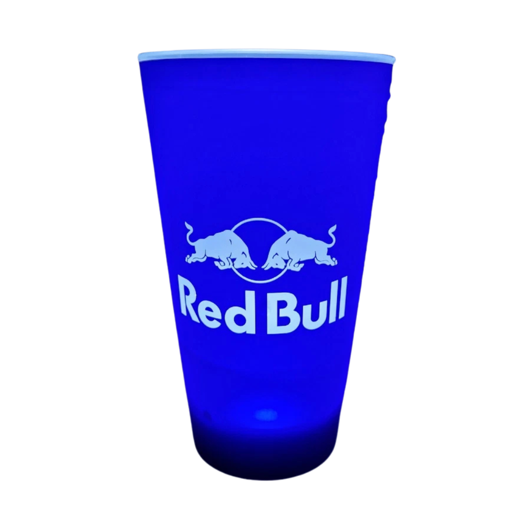 Red Bull Cup Led Blue/White