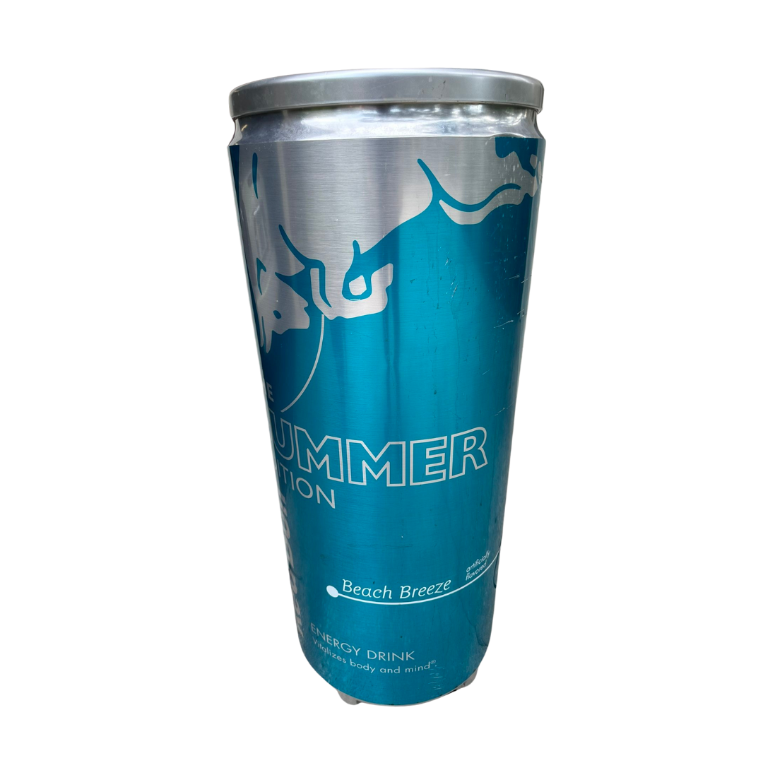Fridge Red Bull Can Beach Breeze Edition