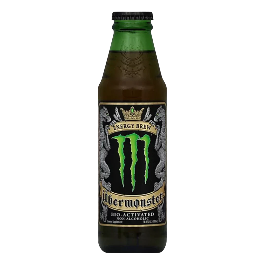 Monster Energy UberMonster Green Glass Bottle