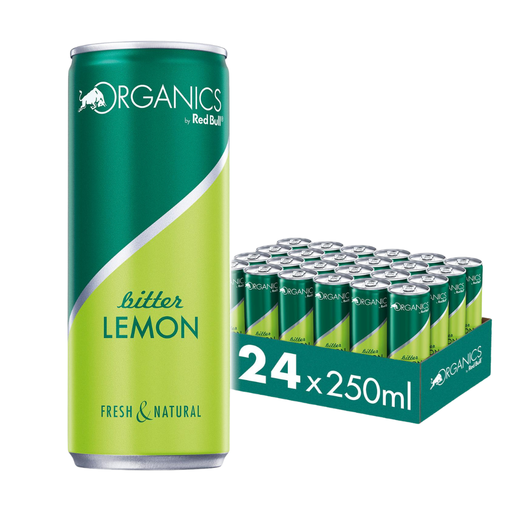 Pack X24 Red Bull Organics Bitter Lemon 250ML