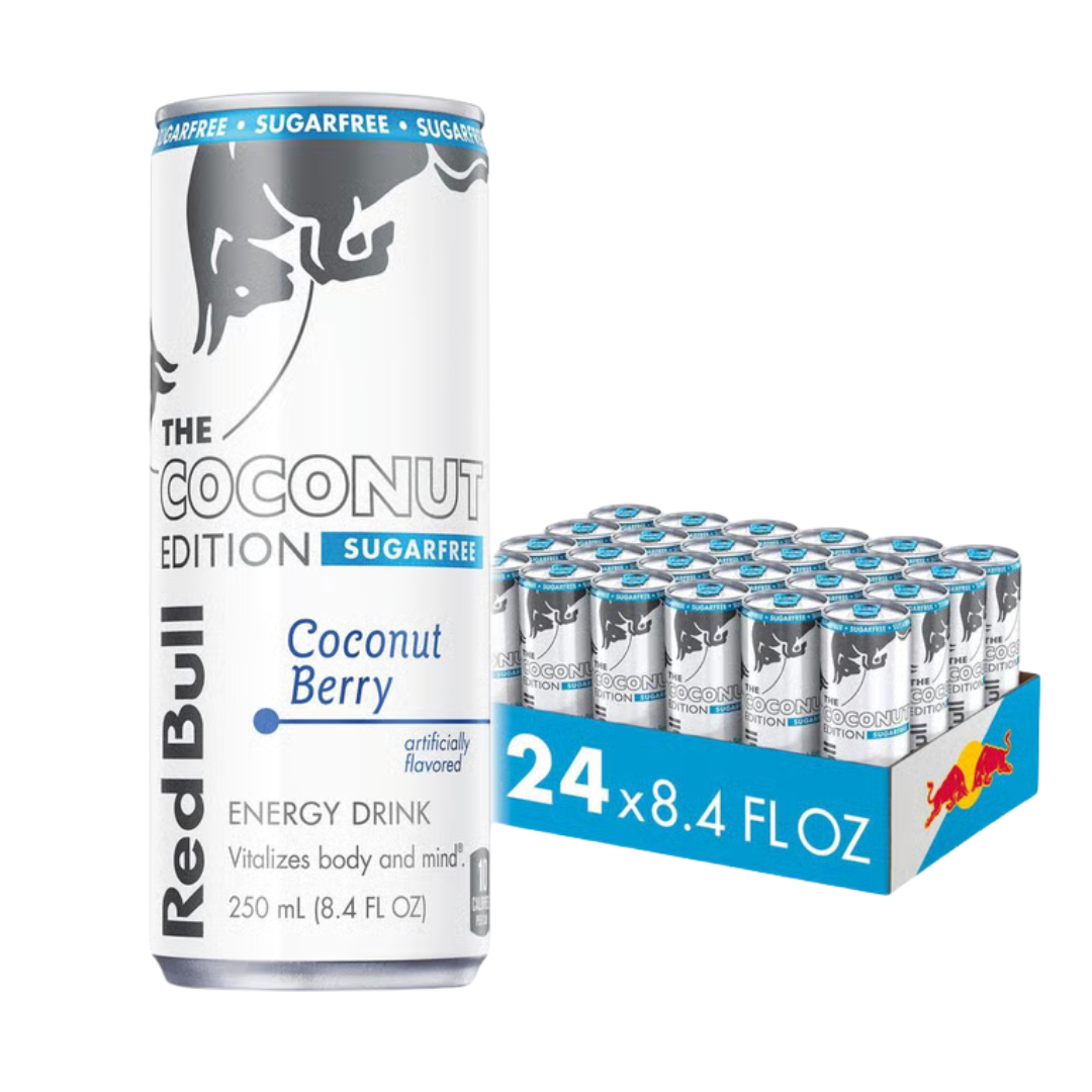 Pack X24 Red Bull Coconut Berry Sugarfree 250ML