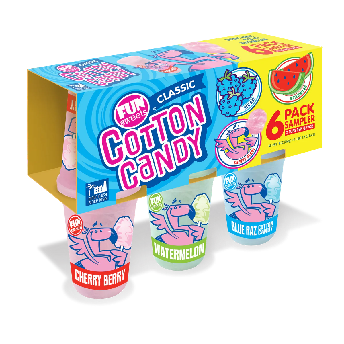 Fun Sweets Cotton Candy X6