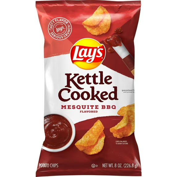 Lay's Kettle Cooked Mesquite Barbecue