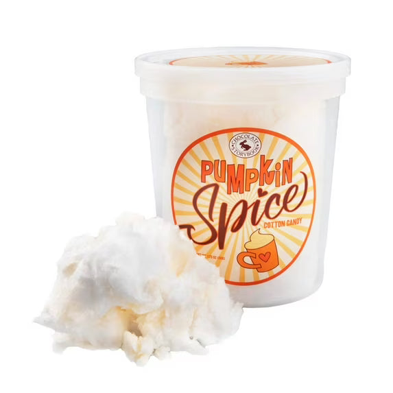 Pumpkin Spice Cotton Candy