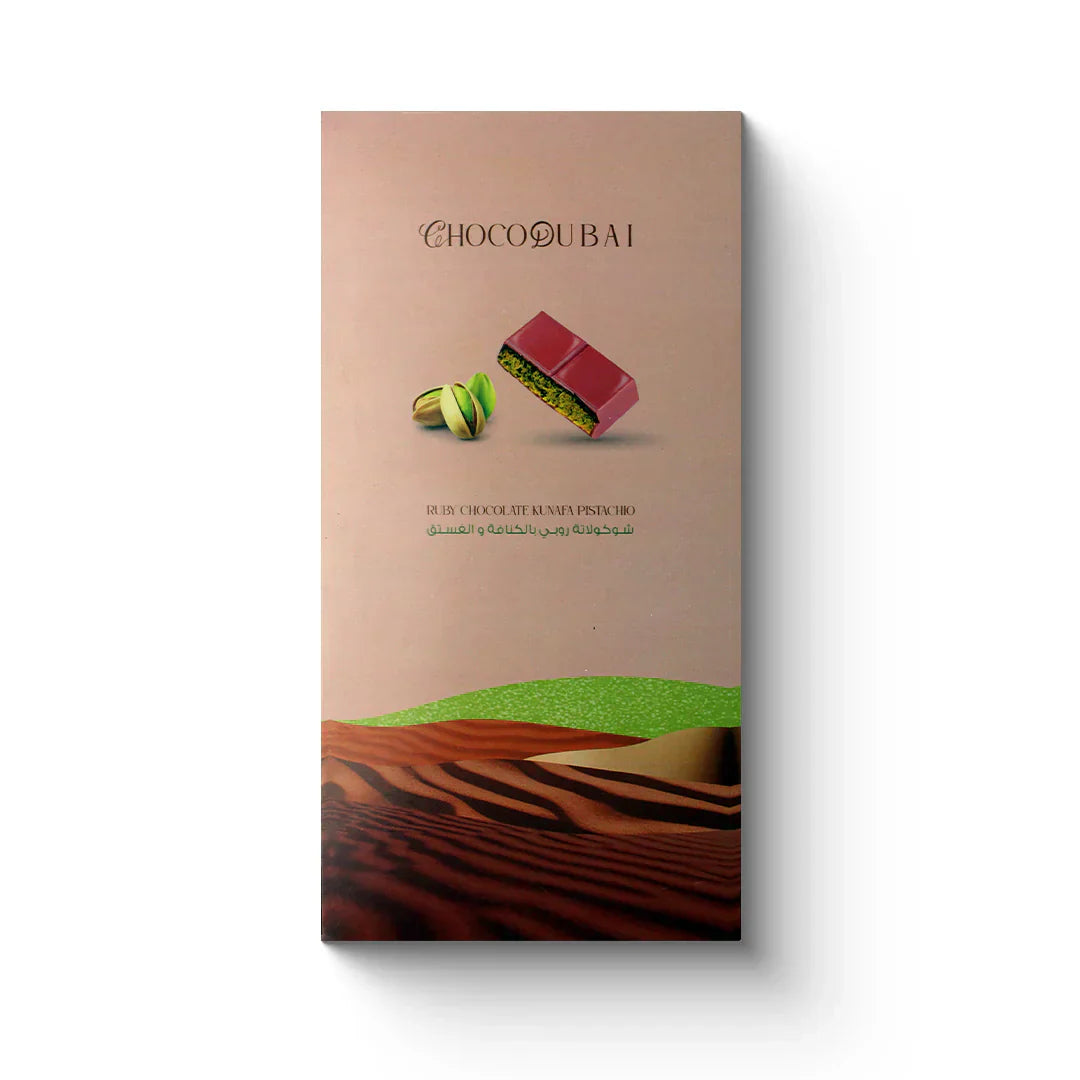 Ruby Chocolate Kunafa Pistachio 100 GM