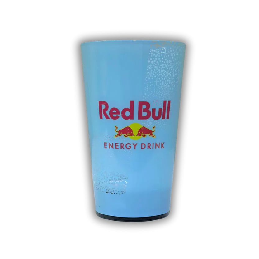 Red Bull Cup Led Light Blue