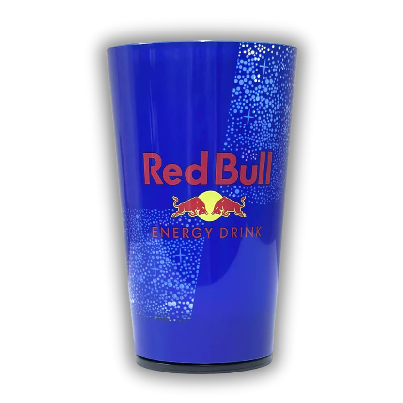 Red Bull Cup Led Blue