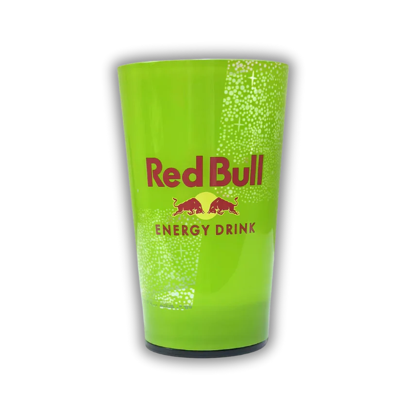 Red Bull Cup Led Green