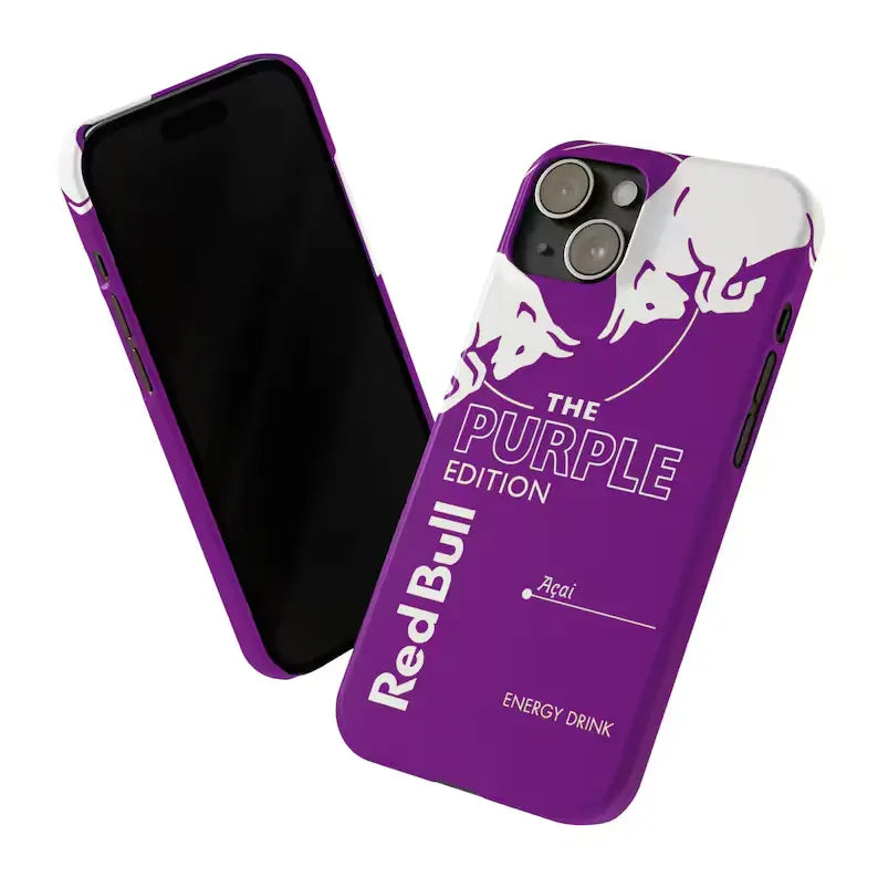 Red Bull iPhone Case Purple Edition Acai