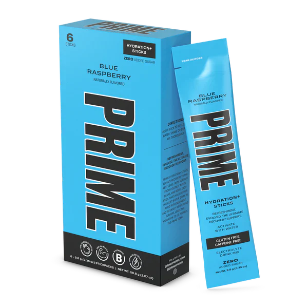 Prime Sticks Blue Raspberry