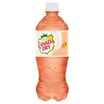 Canada Dry Ginger Ale Peach Bottle
