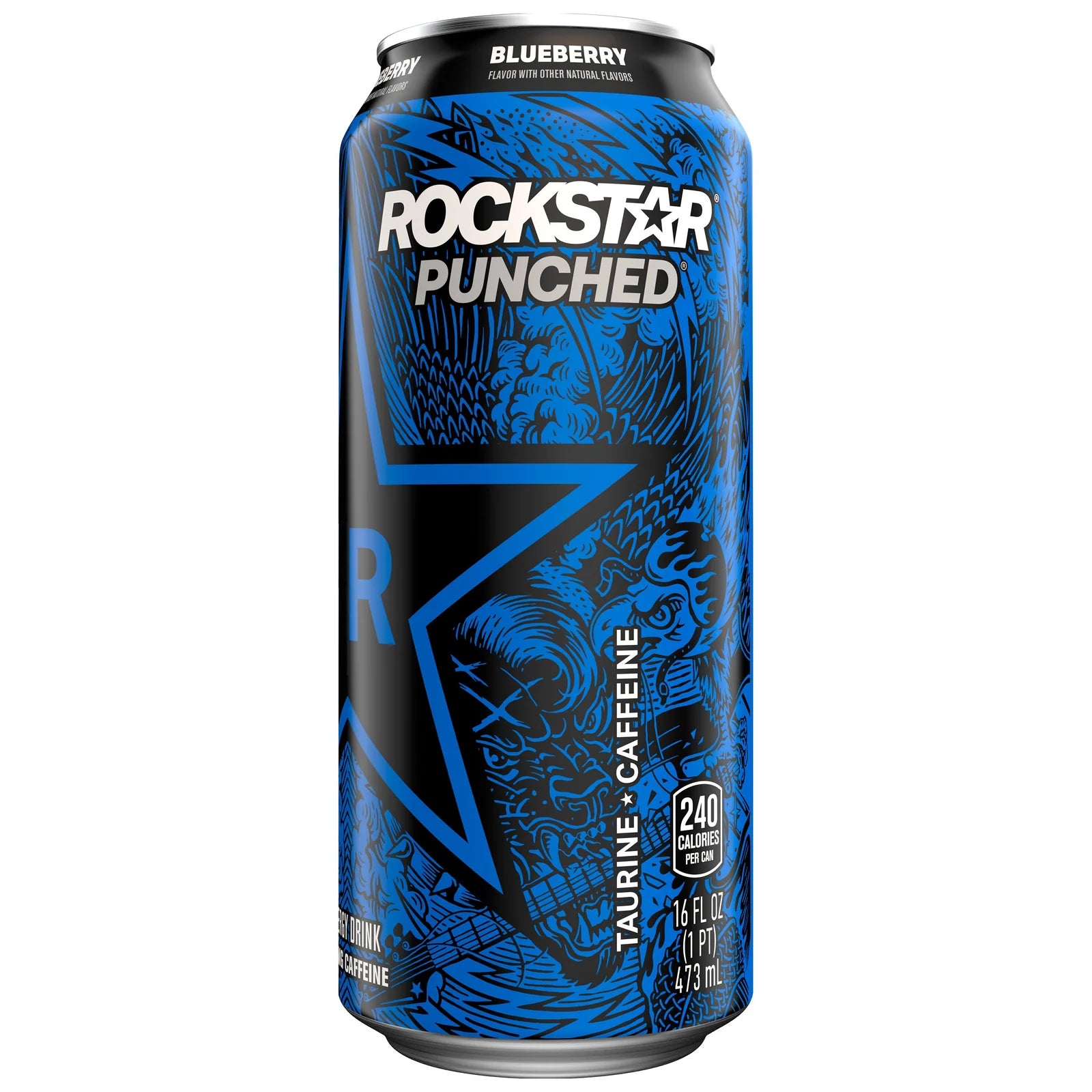 Rockstar Energy Punched Blueberry