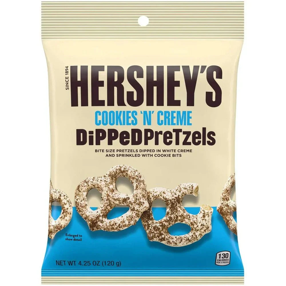 Hershey's Dipped Pretzels Cookies & Cream