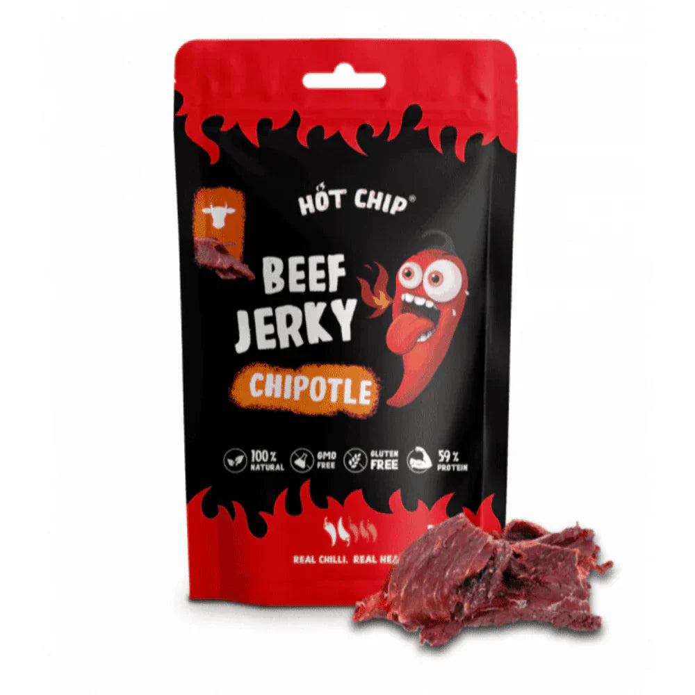 Hot Chip Beef Jerky Chipotle