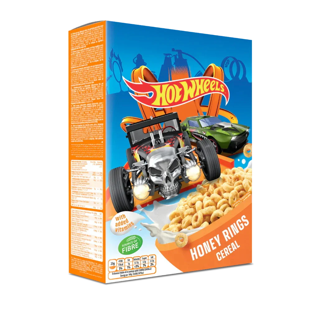 Hot Wheels Honey Loops Cereal