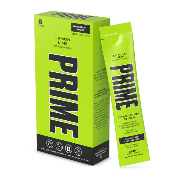 Prime Sticks Lemon Lime