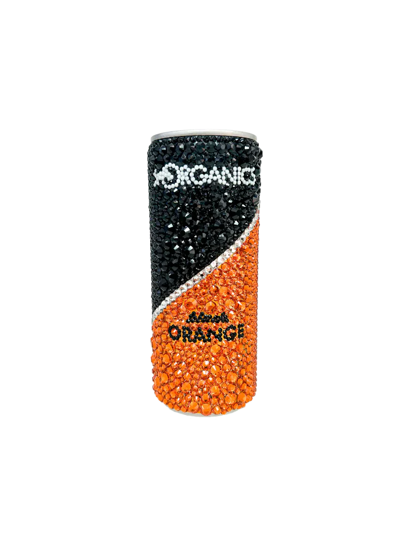 Red Bull Rhinestone Black Orange Organics Edition