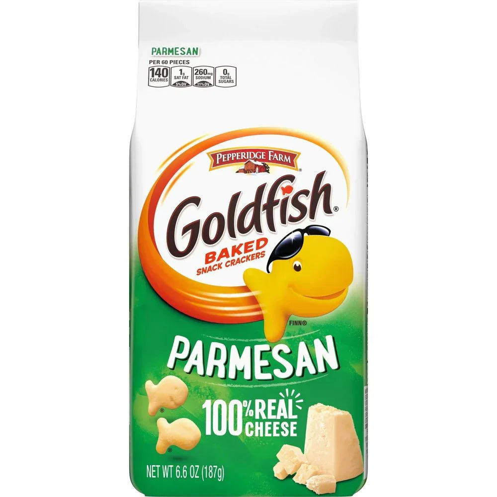 Pepperidge Farm Goldfish Crackers Parmesan Cheese
