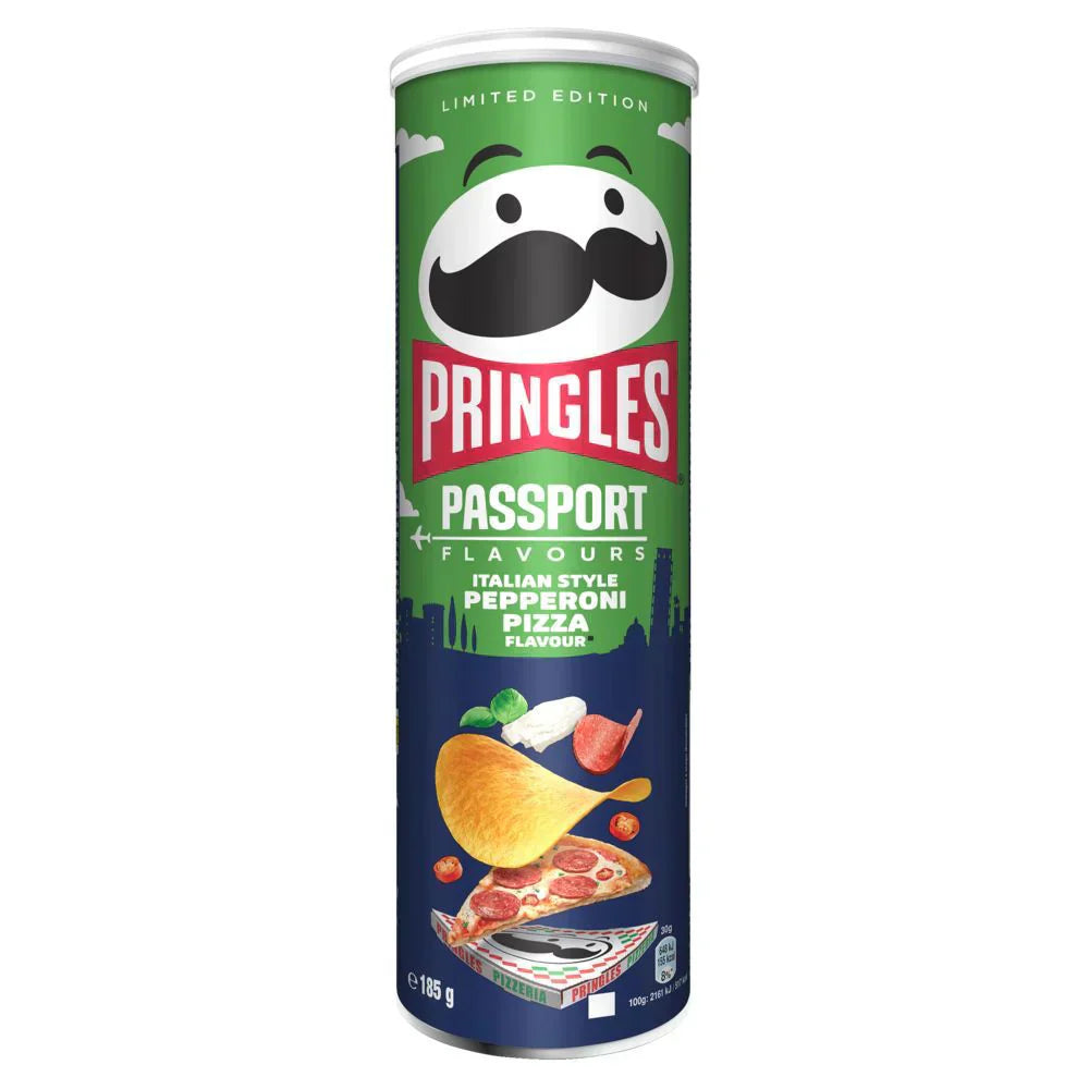 Pringles Chips Passport Italian Style Pepperoni Pizza