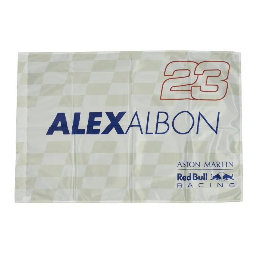 Red Bull Flag Banner 90 x 60 cm Alex Albon Racing