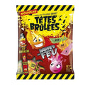 Têtes Brûlées – Barres de Feu – Bonbons explosifs et acidulés 180gr
