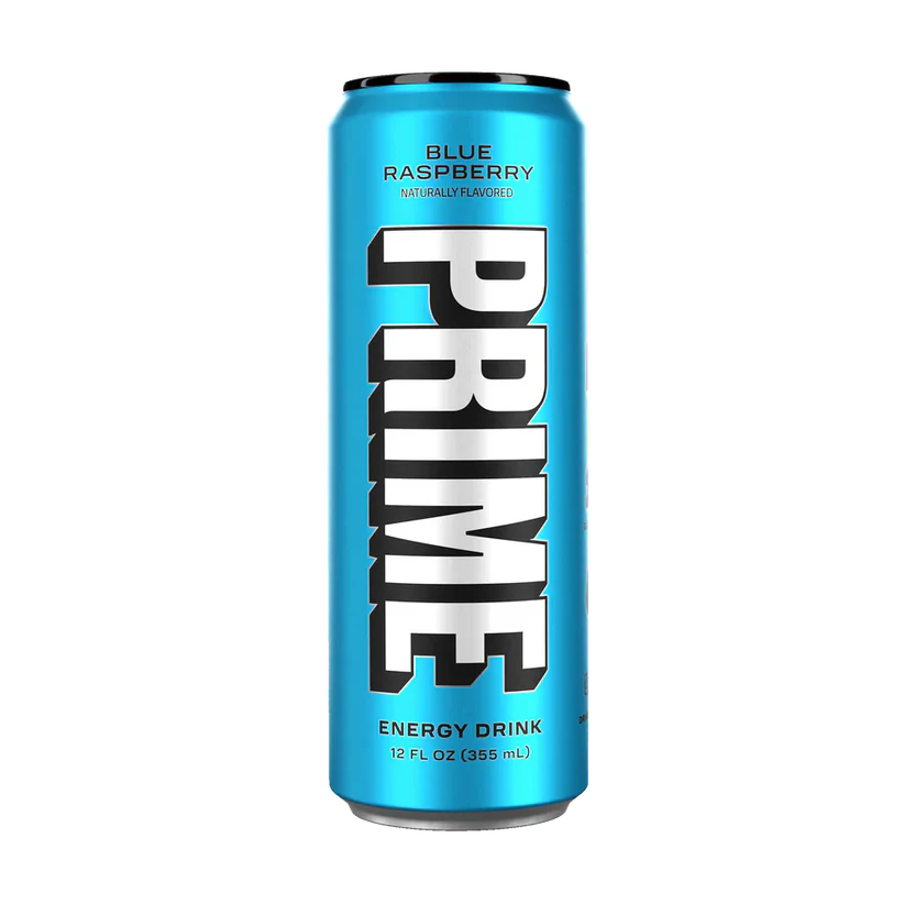Prime Cans Blue Raspberry