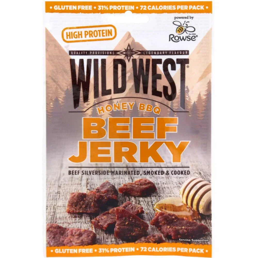 Wild West Beef Jerky Honey BBQ Big
