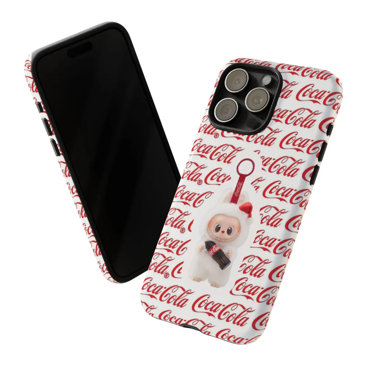 Coque iPhone Coca-Cola Labubu